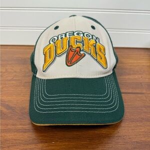 Oregon Ducks green & white baseball adjustable cap hat. One size fits most.